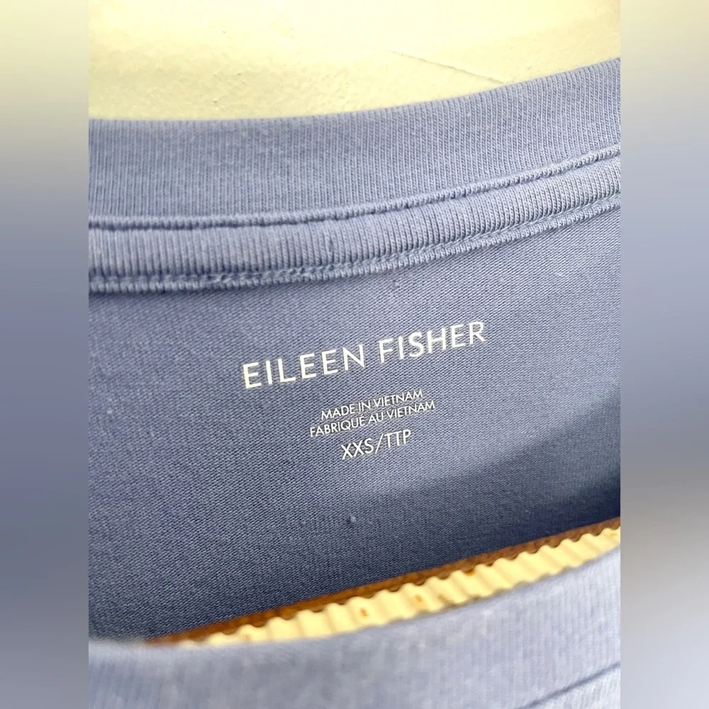 Eileen Fisher Traceable Cotton Jersey Dress - Picture 9 of 13